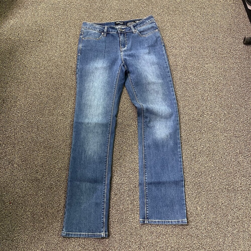 David Bitton Buffalo Boulevard Midrise Straight Leg Stretch Jeans 4 x30